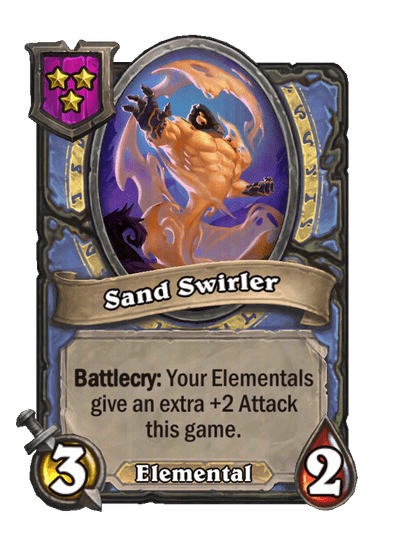Sand Swirler Hearthstone kártya
