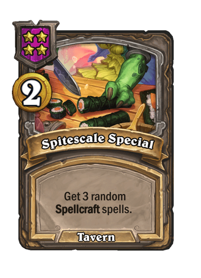 Spitescale Special Hearthstone kártya