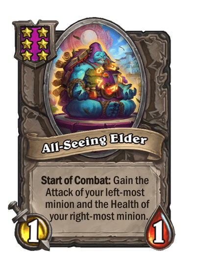 All-Seeing Elder Hearthstone kártya