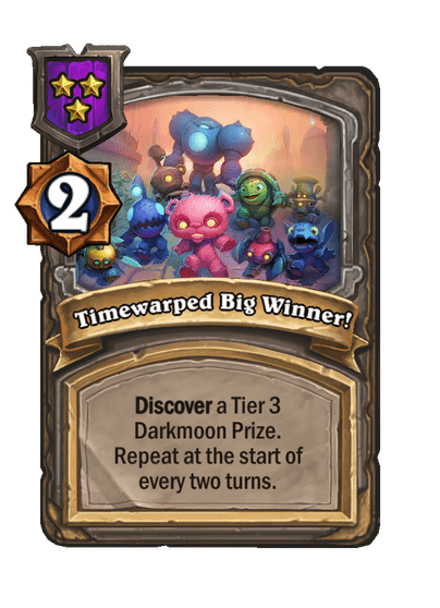 Timewarped Big Winner!