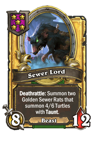 Sewer Lord Hearthstone kártya