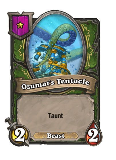 Ozumat's Tentacle Hearthstone kártya