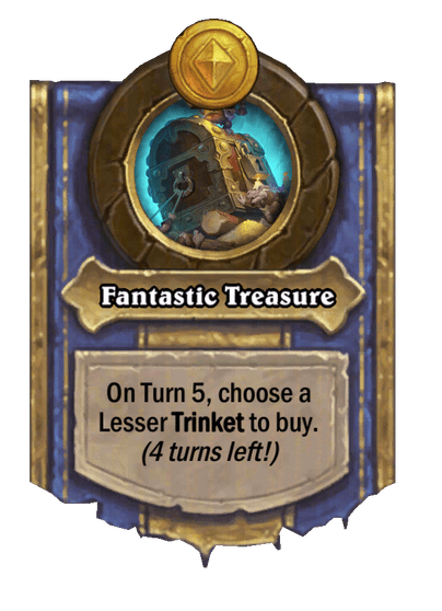 Fantastic Treasure Hearthstone kártya