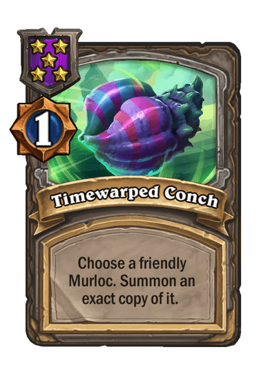 Timewarped Conch