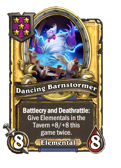 Dancing Barnstormer Hearthstone kártya