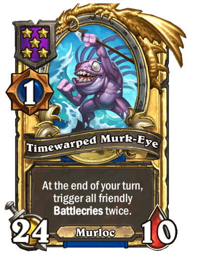 Timewarped Murk-Eye Hearthstone kártya
