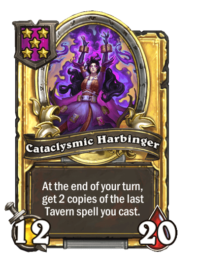 Cataclysmic Harbinger Hearthstone kártya
