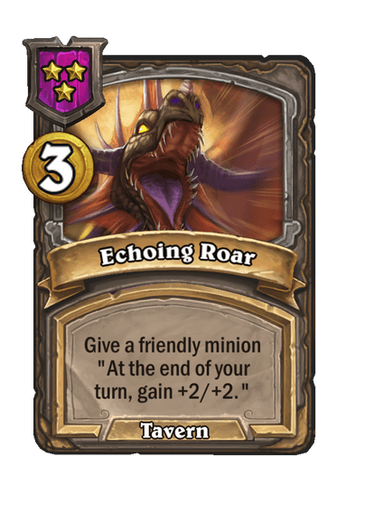 Echoing Roar Hearthstone kártya