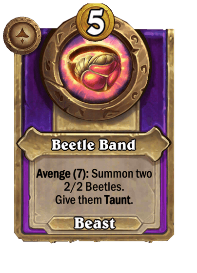 Beetle Band Hearthstone kártya