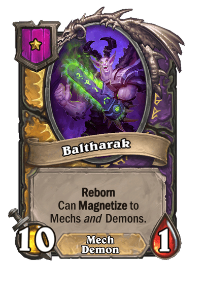 Baltharak Hearthstone kártya