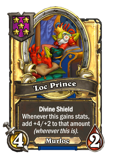 'Loc Prince Hearthstone kártya