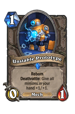 Unstable Prototype