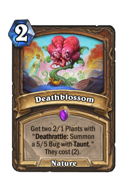 Deathblossom kártya