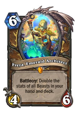 Freya, Emerald Architect kártya