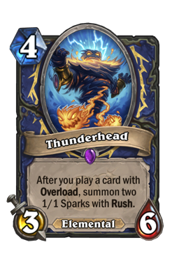 Thunderhead Hearthstone kártya