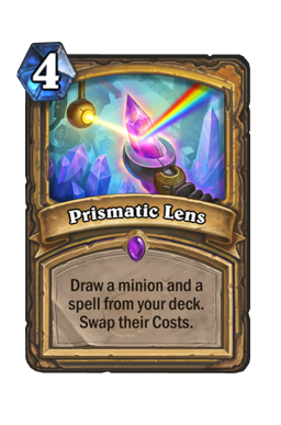 Prismatic Lens Hearthstone kártya