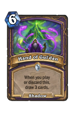 Hand of Gul'dan Hearthstone kártya