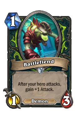 Battlefiend Hearthstone kártya