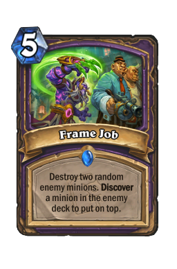 Frame Job