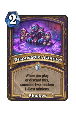 Disposable Acolytes