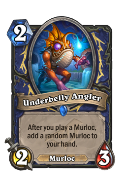 Underbelly Angler Hearthstone kártya