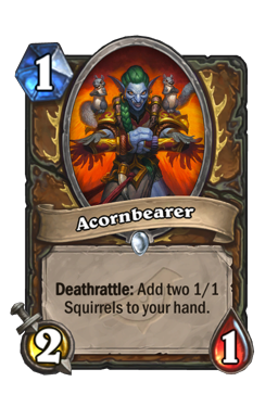 Acornbearer Hearthstone kártya