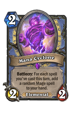 Mana Cyclone Hearthstone kártya