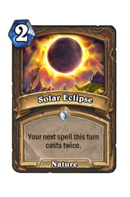 Solar Eclipse Hearthstone kártya