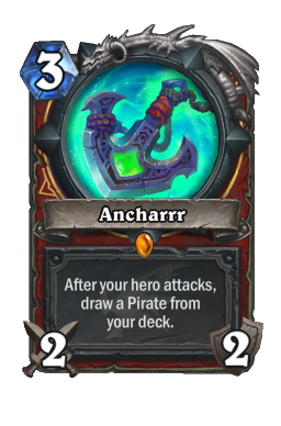 Ancharrr Hearthstone kártya