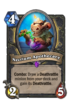 Necrium Apothecary Hearthstone kártya