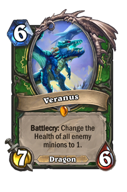 Veranus Hearthstone kártya