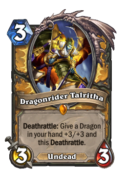 Dragonrider Talritha Hearthstone kártya