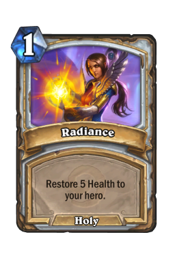 Radiance Hearthstone kártya