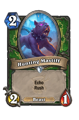 Hunting Mastiff Hearthstone kártya