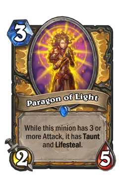 Paragon of Light Hearthstone kártya