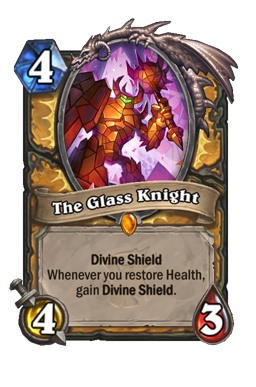The Glass Knight Hearthstone kártya