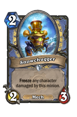 Snowchugger Hearthstone kártya