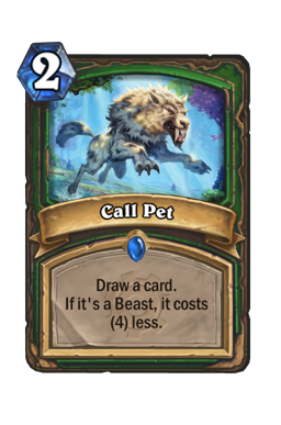 Call Pet Hearthstone kártya