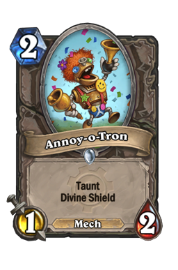 Annoy-o-Tron Hearthstone kártya