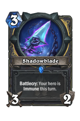 Shadowblade Hearthstone kártya