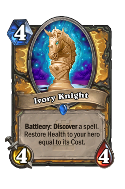 Ivory Knight Hearthstone kártya
