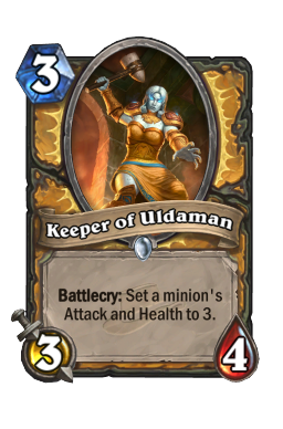Keeper of Uldaman Hearthstone kártya