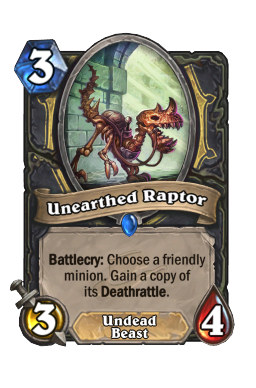Unearthed Raptor