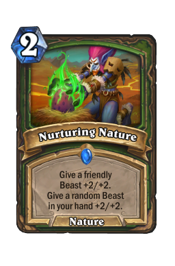Nurturing Nature