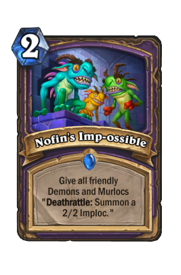 Nofin's Imp-ossible