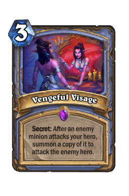 Vengeful Visage Hearthstone kártya