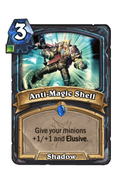 Anti-Magic Shell Hearthstone kártya