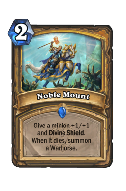 Noble Mount Hearthstone kártya