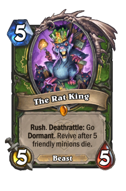 The Rat King Hearthstone kártya