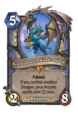 Azure Queen Sindragosa kártya